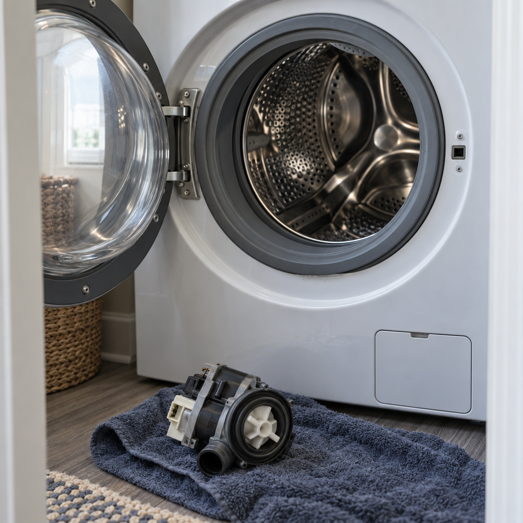 Washer drain repair