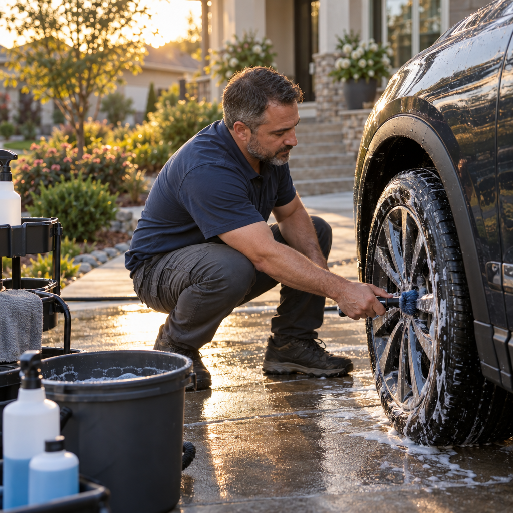 Local car detailing at your home