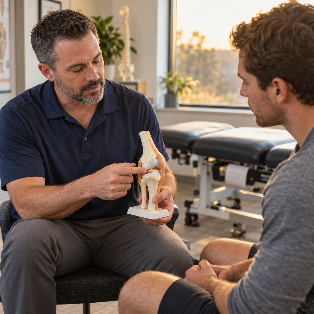 Sports injury evaluation and plan