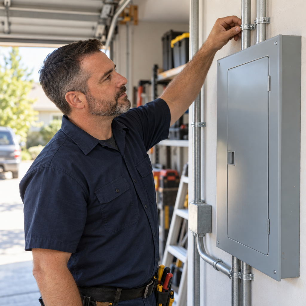 Licensed panel and wiring upgrades