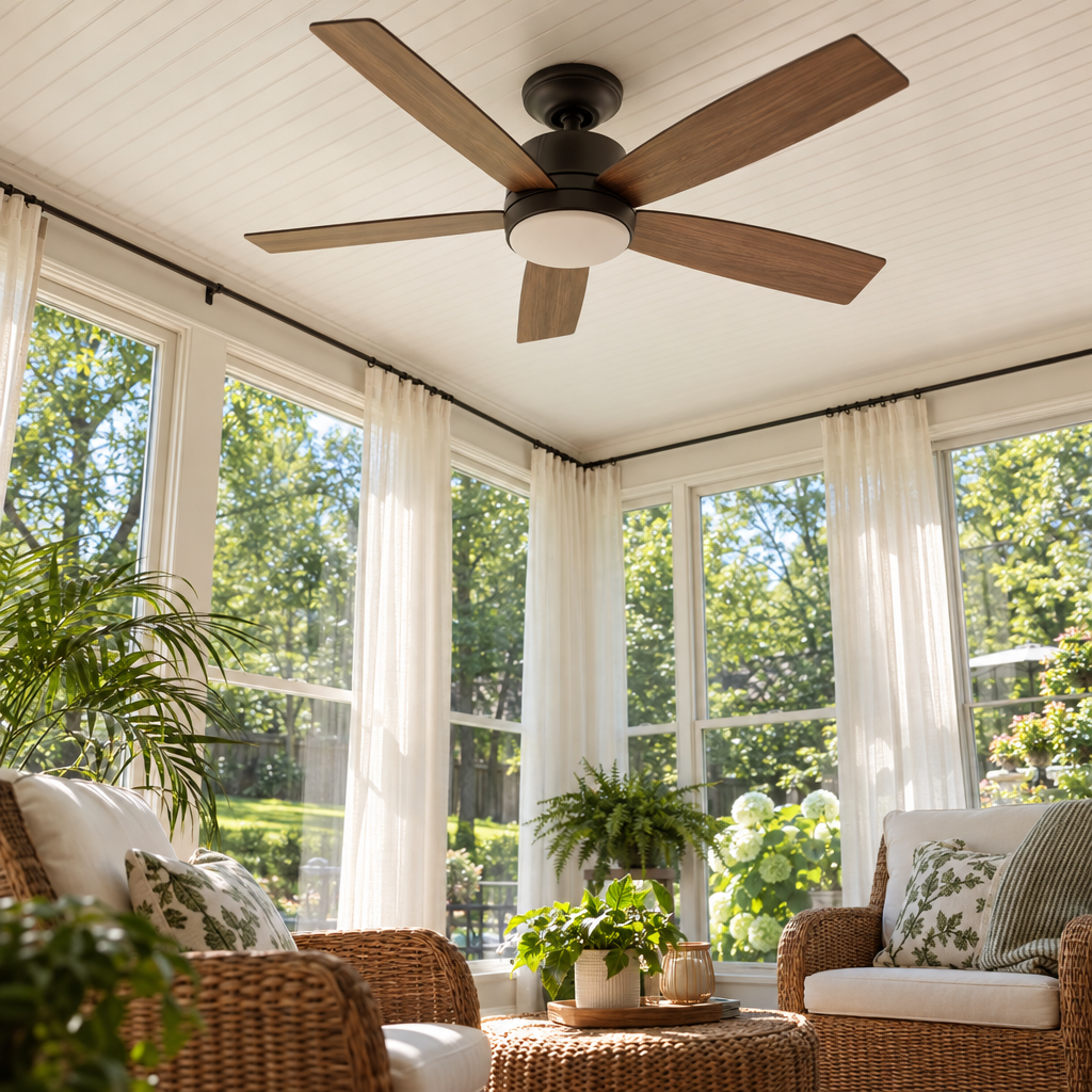 Ceiling fan installed this week