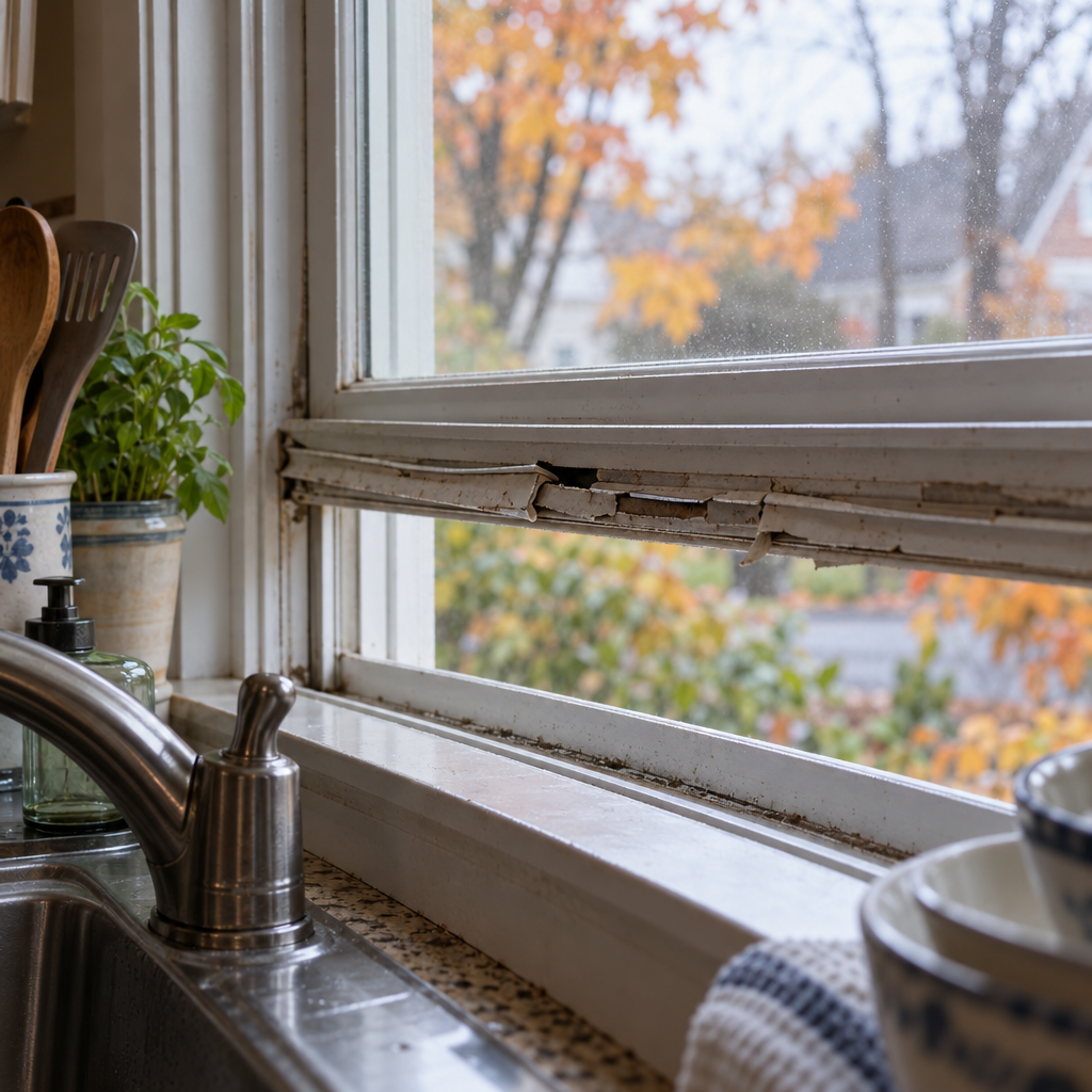 Window weatherstripping replaced