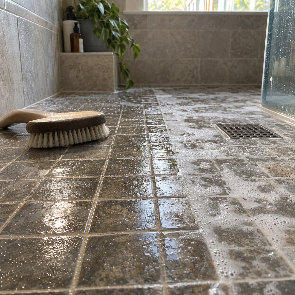 Deep cleaning for built-up grime