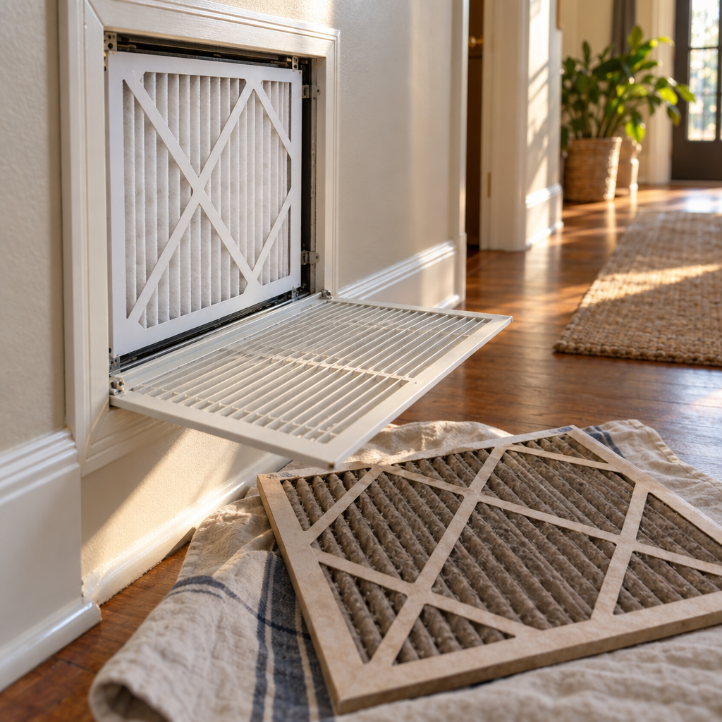 HVAC tune-up and filter change