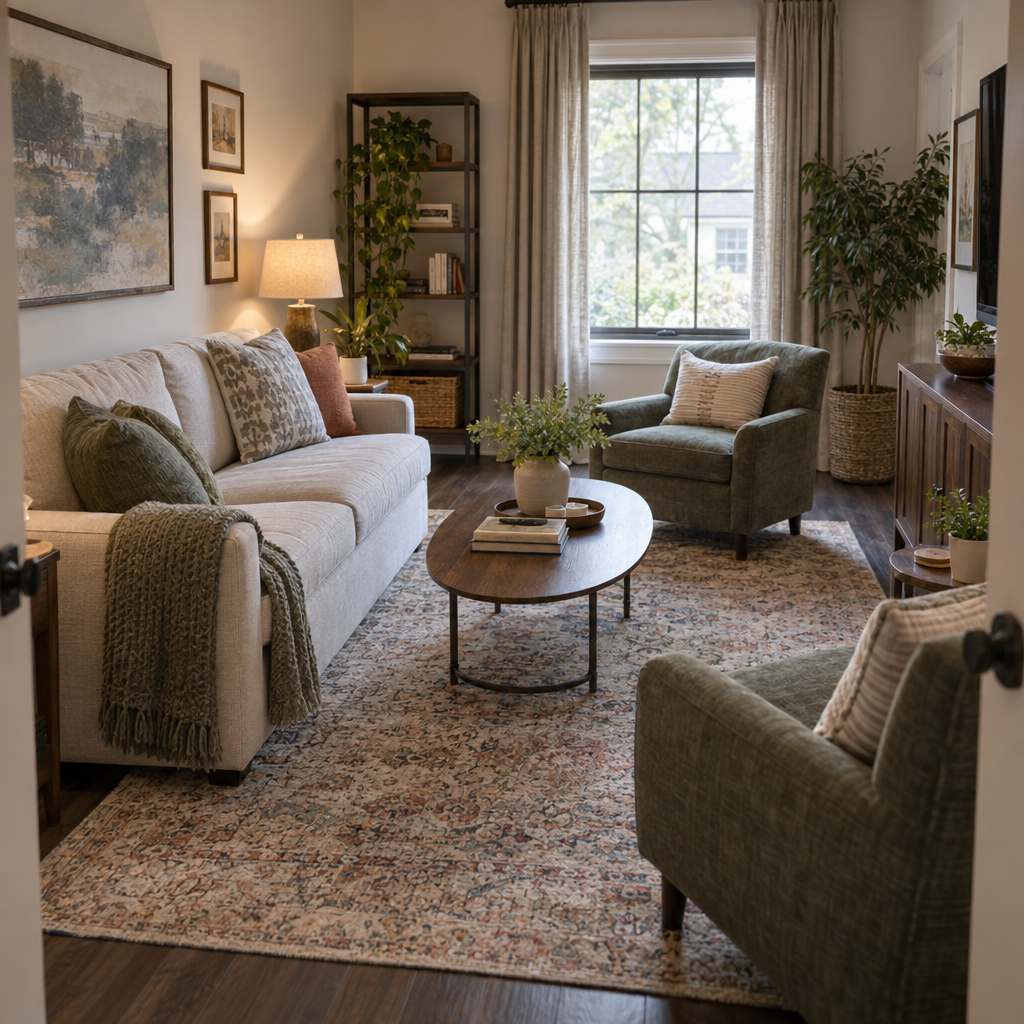 Den layout redesign