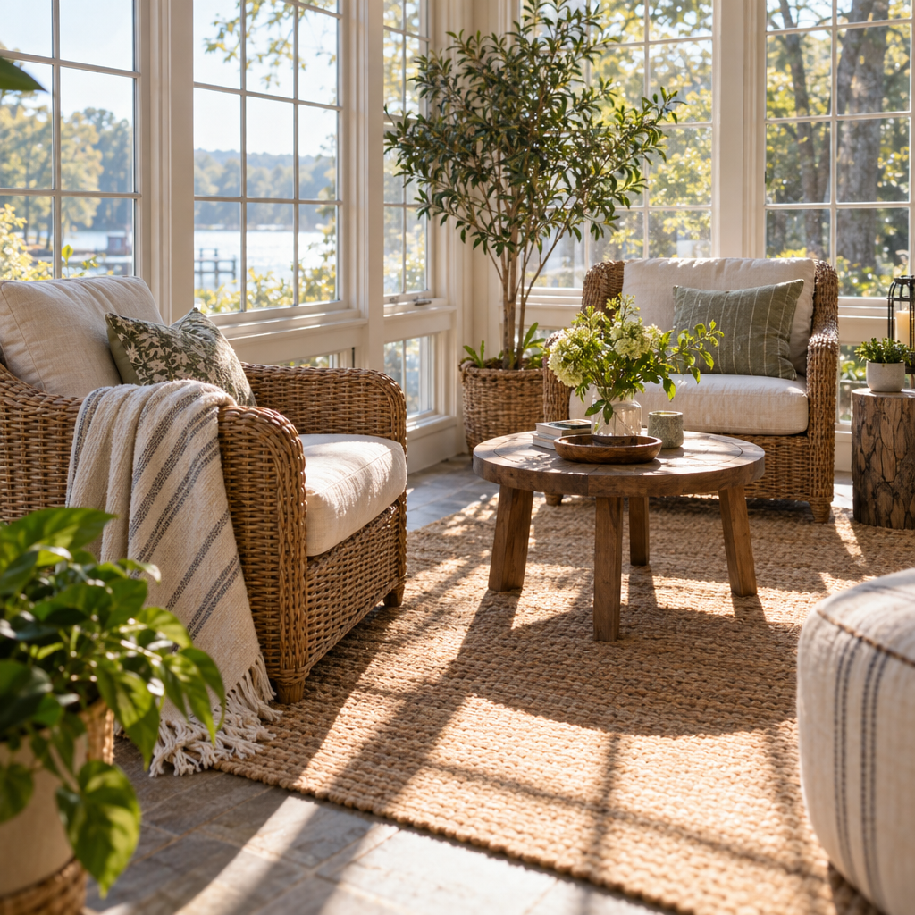 Seasonal sunroom design
