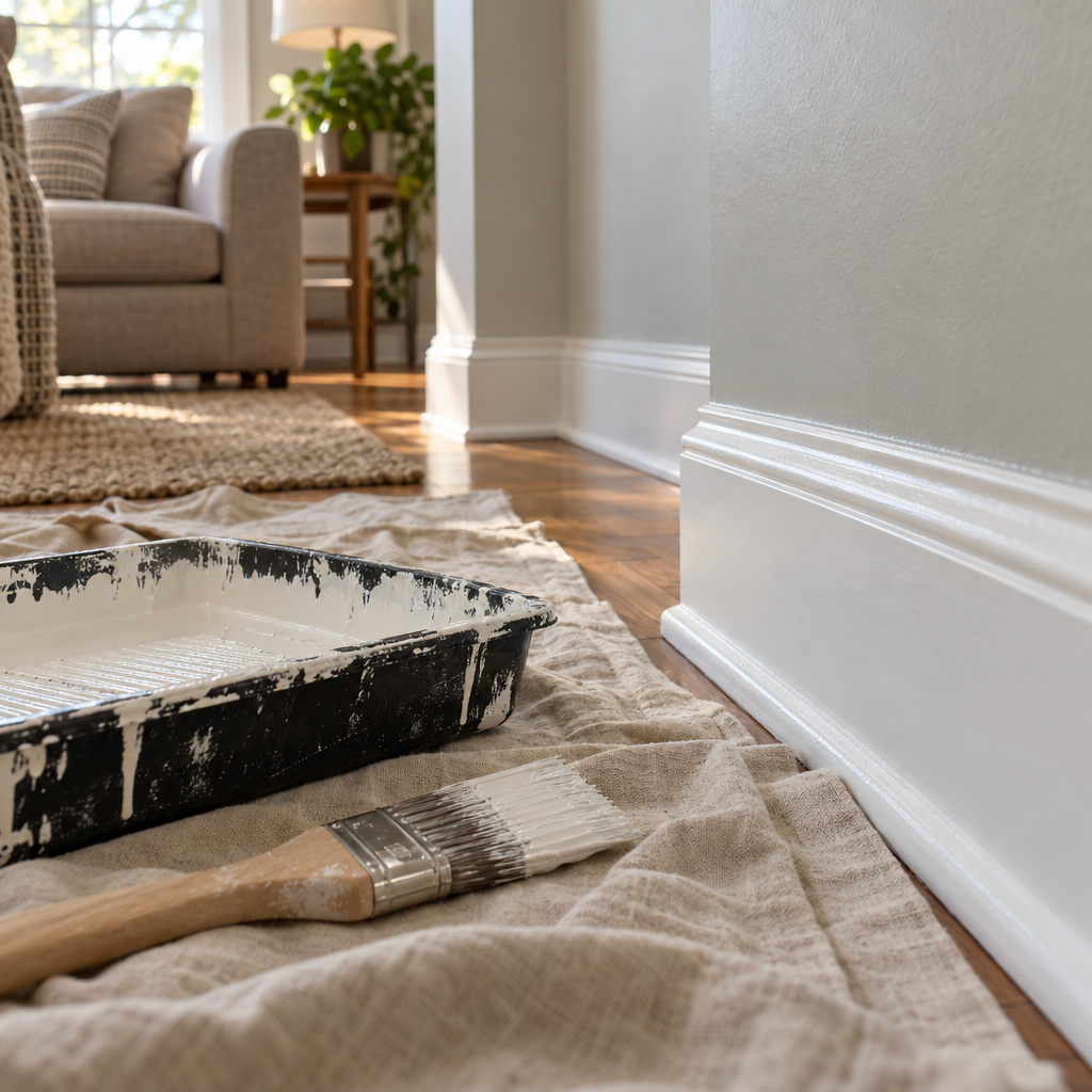 Licensed interior painting