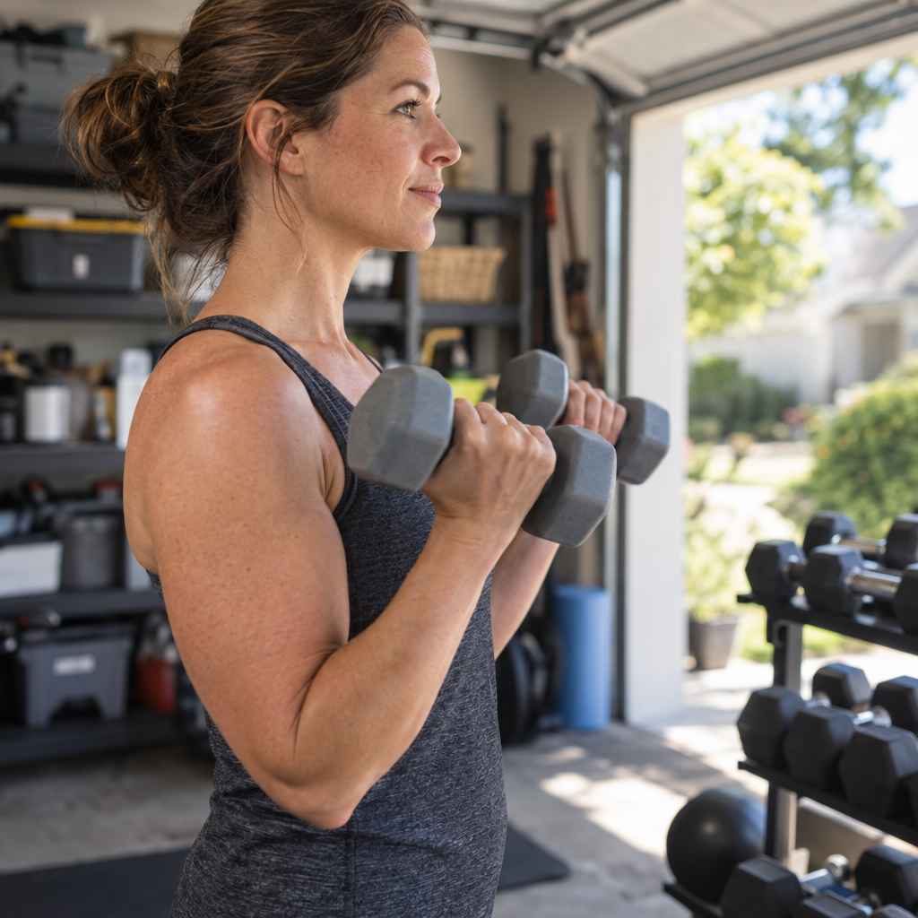 Put your home weights to work