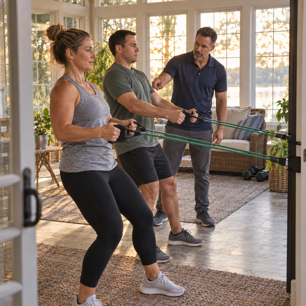 Local partner training at home