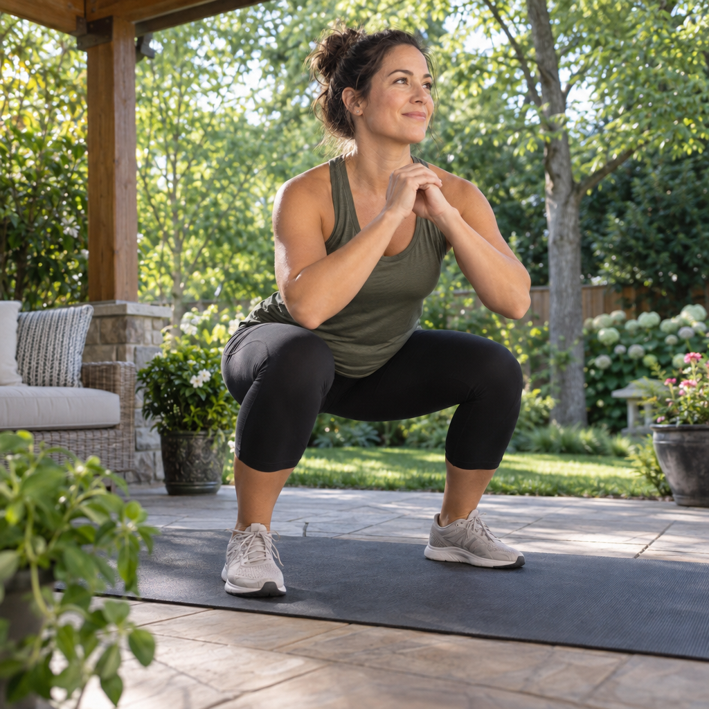 Summer strength training at home