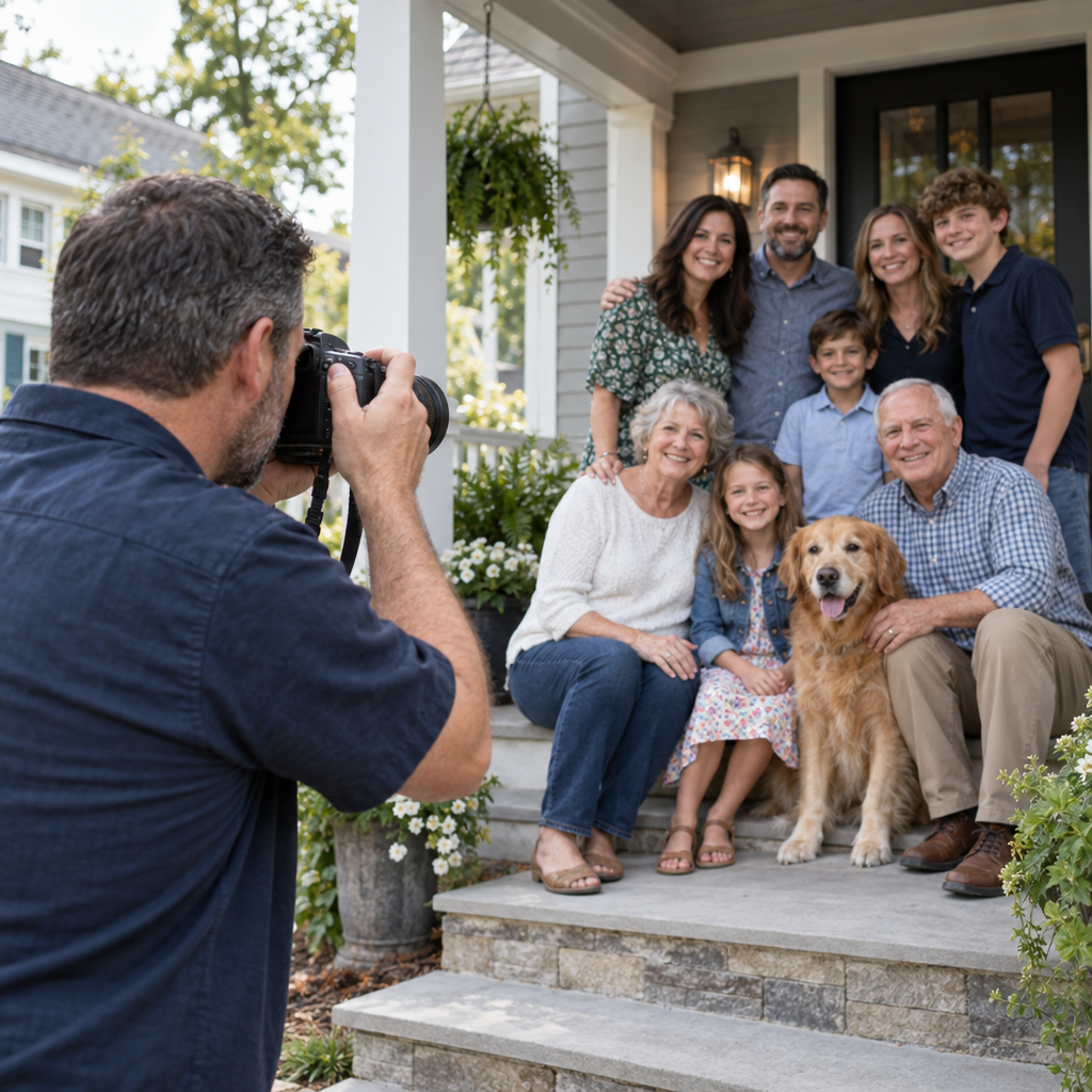Local family event photography