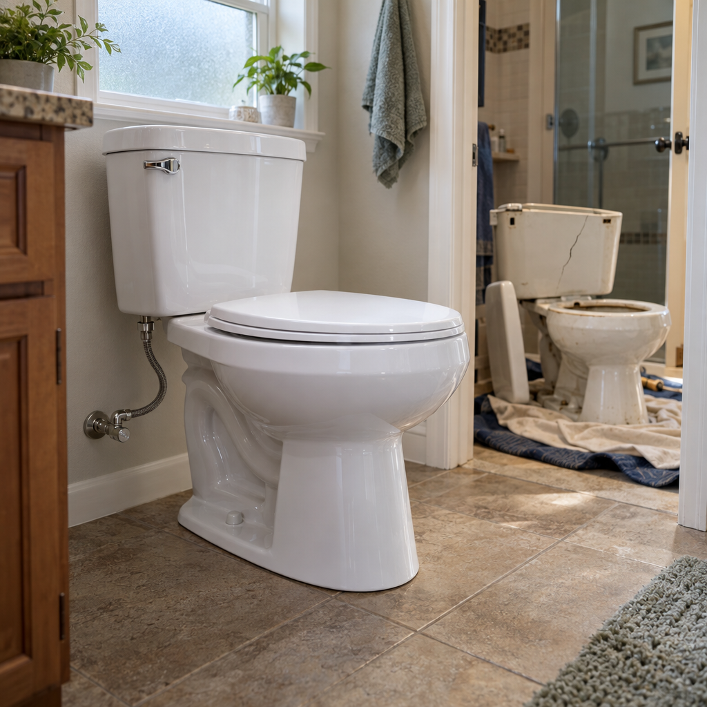 Same-week toilet replacement