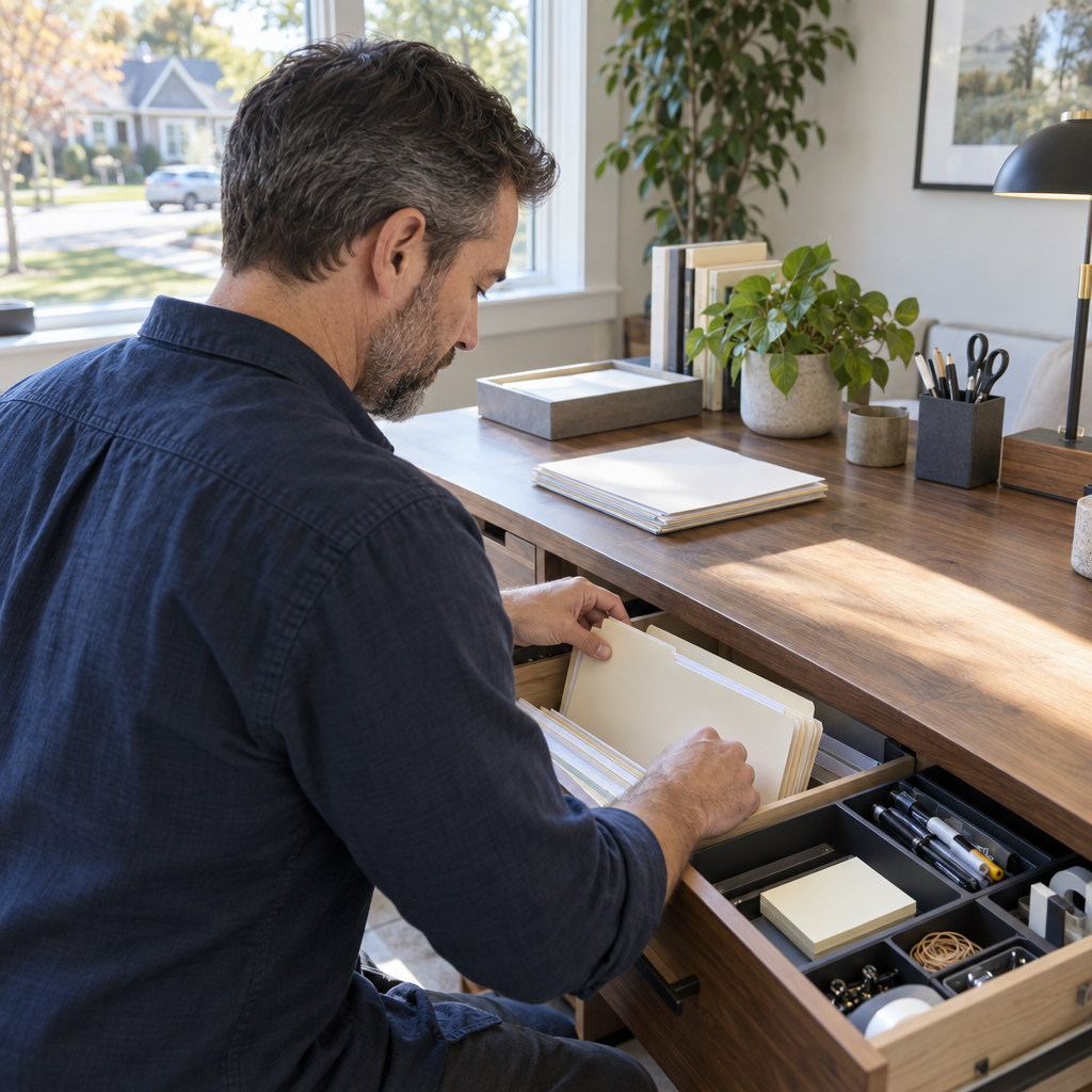 Local home office organizing