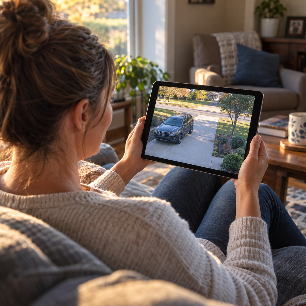 Security camera setup for your home