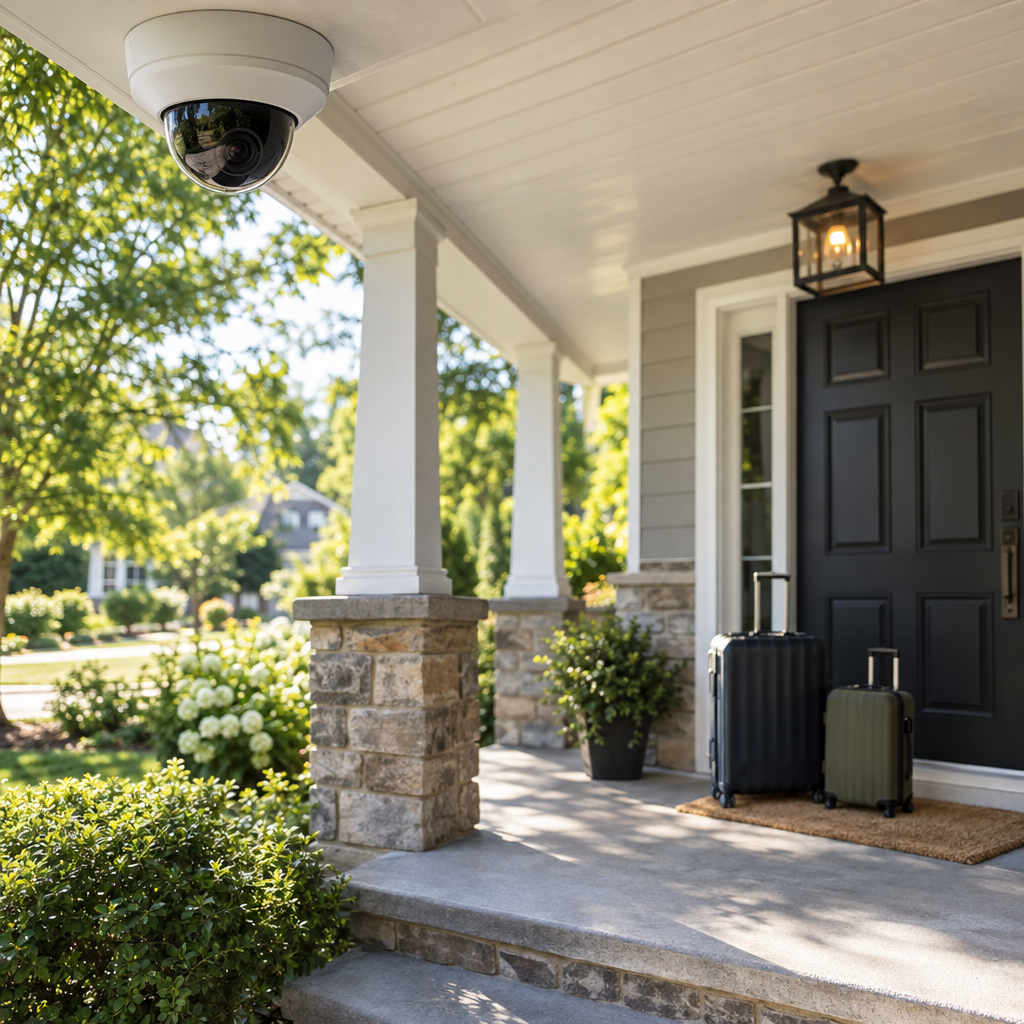 Security cameras for summer travel
