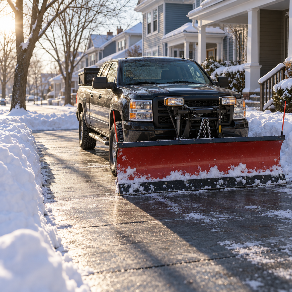 Local driveway snow removal