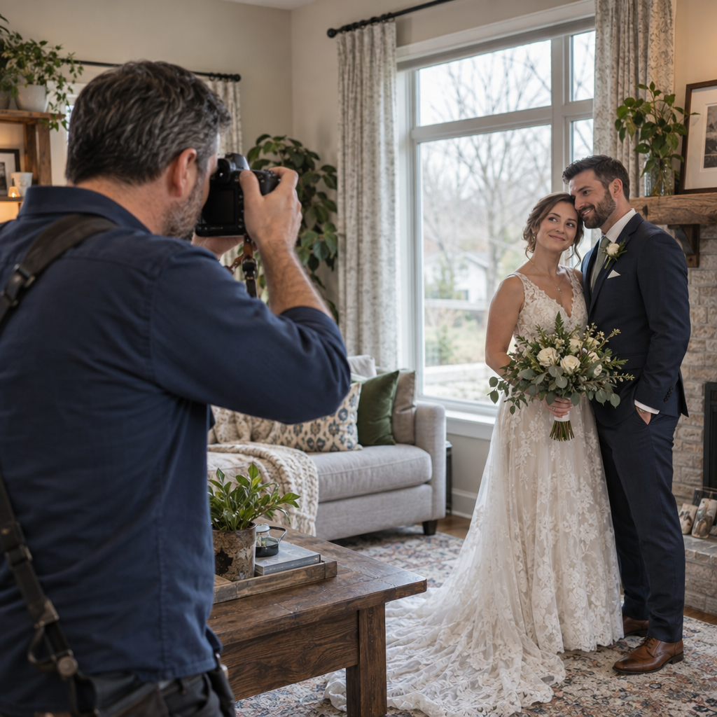 Licensed wedding photography